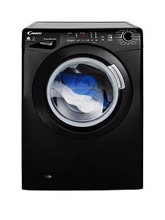 Candy GVSW485DCB 8kg Wash, 5kg Dry, 1400 Spin Washer Dryer with Smart Touch - Black