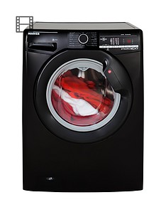 Hoover Dynamic Next DXOA67LB3B 7kg Load, 1600 Spin Washing Machine with One Touch - Black