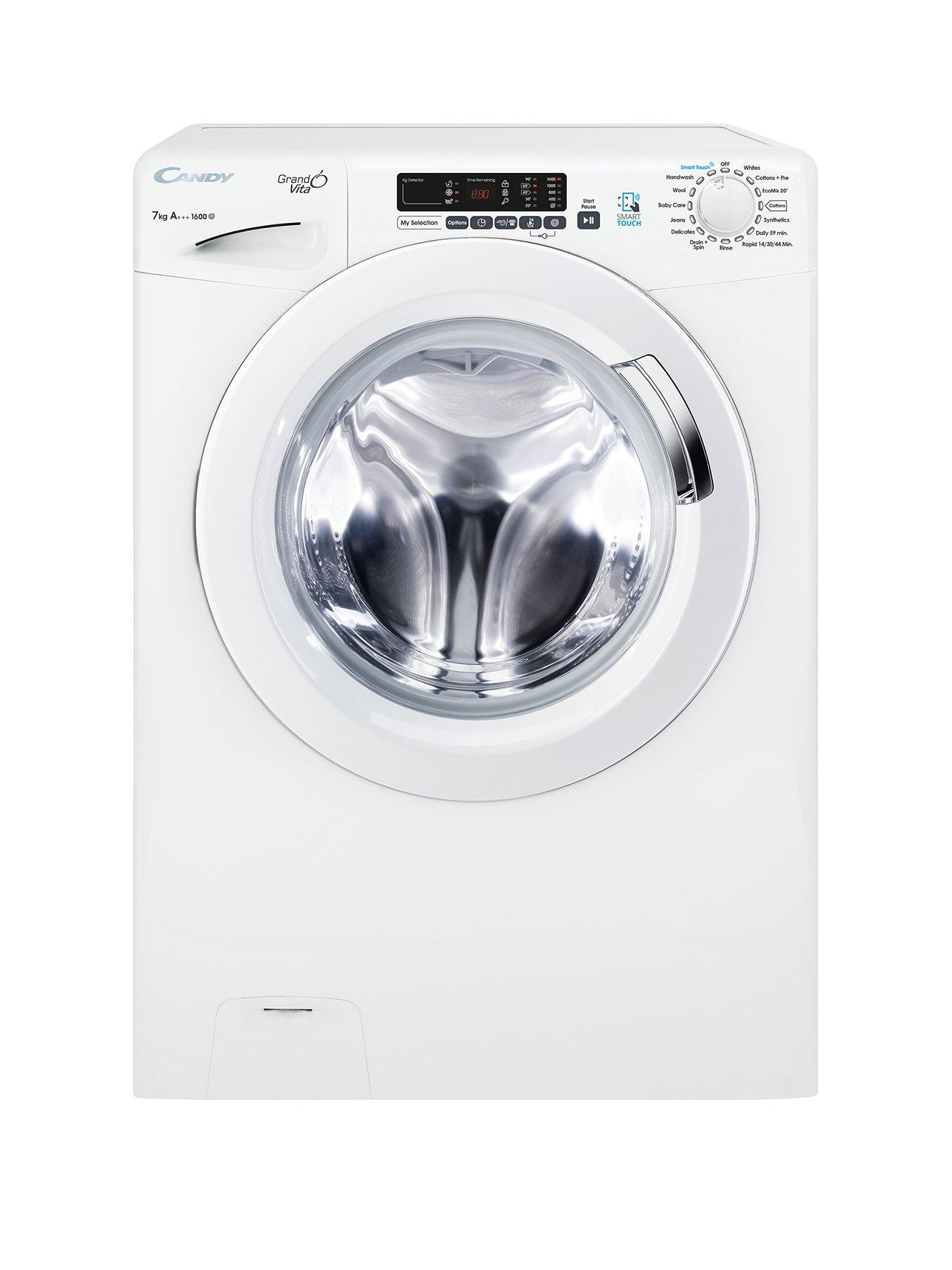 Candy Grand'O Vita Gvs 1672D3 7Kg Load, 1600 Spin Washing Machine With Smart Touch - White