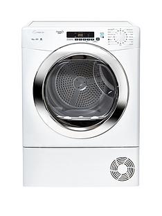 Candy Grand O Vita GVSC10DCG 10kg Load Condenser Sensor Tumble Dryer with Smart Touch - White/Chrome