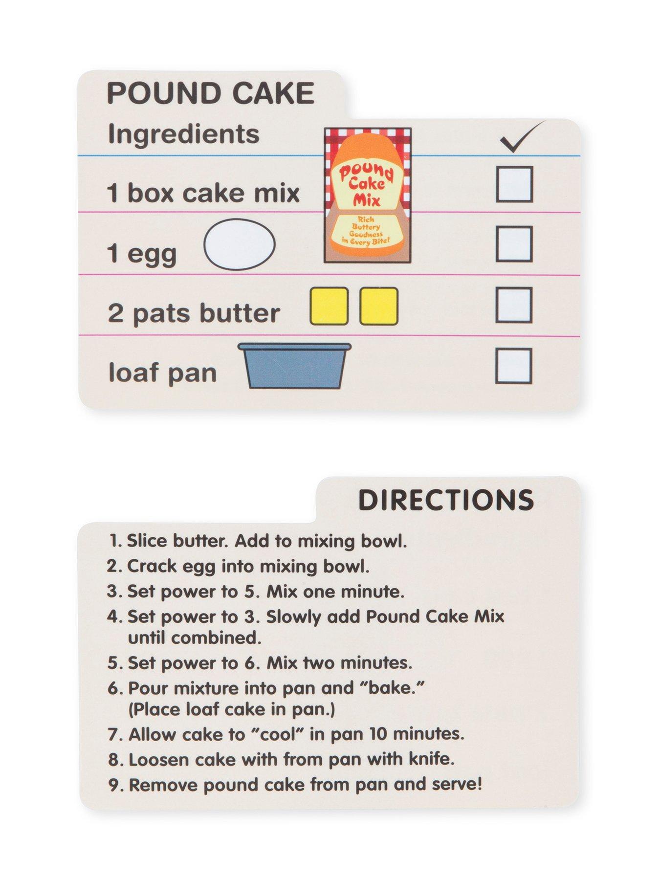 Melissa and doug cake best sale mixer set