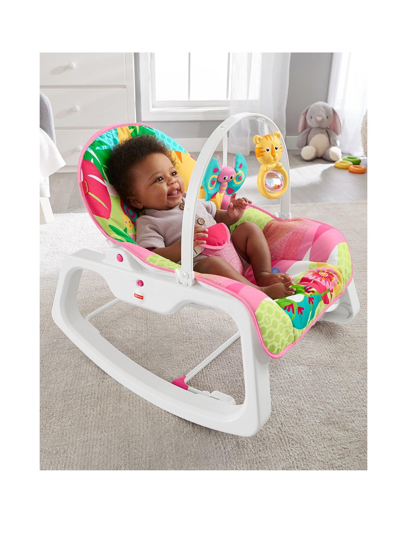 fisher price infant to toddler rocker chair