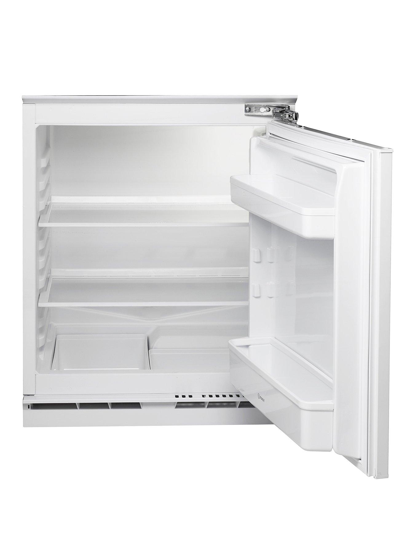 Product photograph of Indesit Ila1uk1 60cm Built-in Under Counter Fridge - White - Fridge Only from very.co.uk