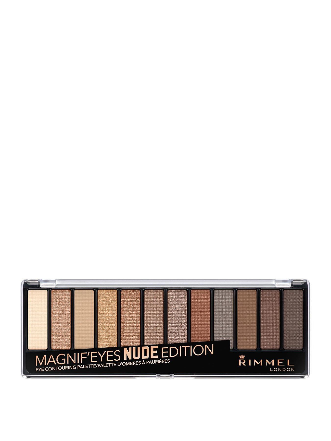 Rimmel 12 Pan Eyeshadow Palette Nude Edition, Multi, Women
