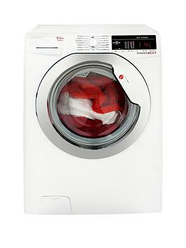 Hoover Dynamic Next Wdxoa485C 8Kg Wash, 5Kg Dry, 1400 Spin Washer Dryer With One Touch – White/Chrome