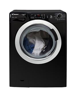 Candy Grand’O Vita Gvs169Dc3B 9Kg Load, 1600 Spin Washing Machine With Smart Touch – Black/Chrome