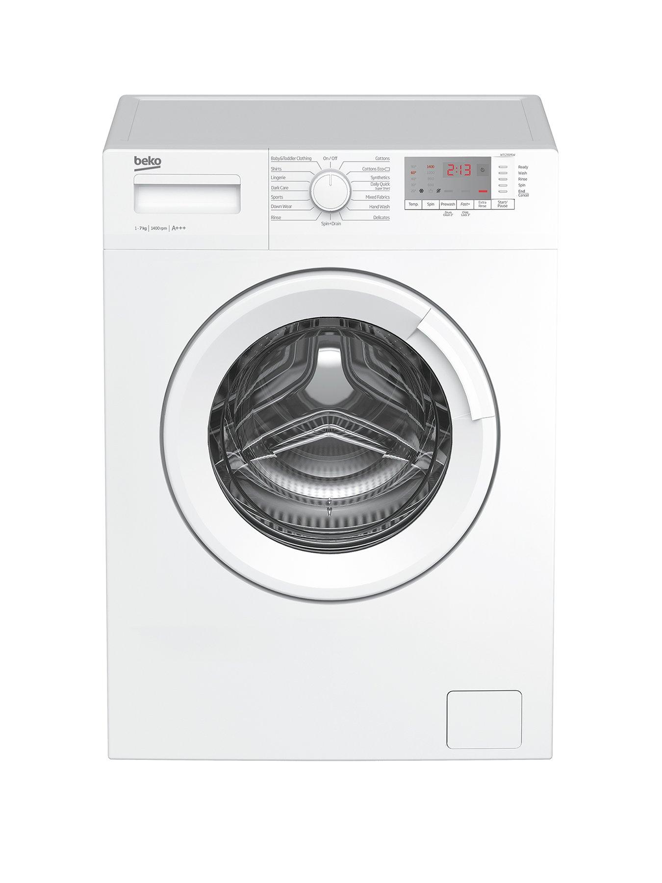 Beko Wtg741M1W 7Kg Load, 1400 Spin Washing Machine – White