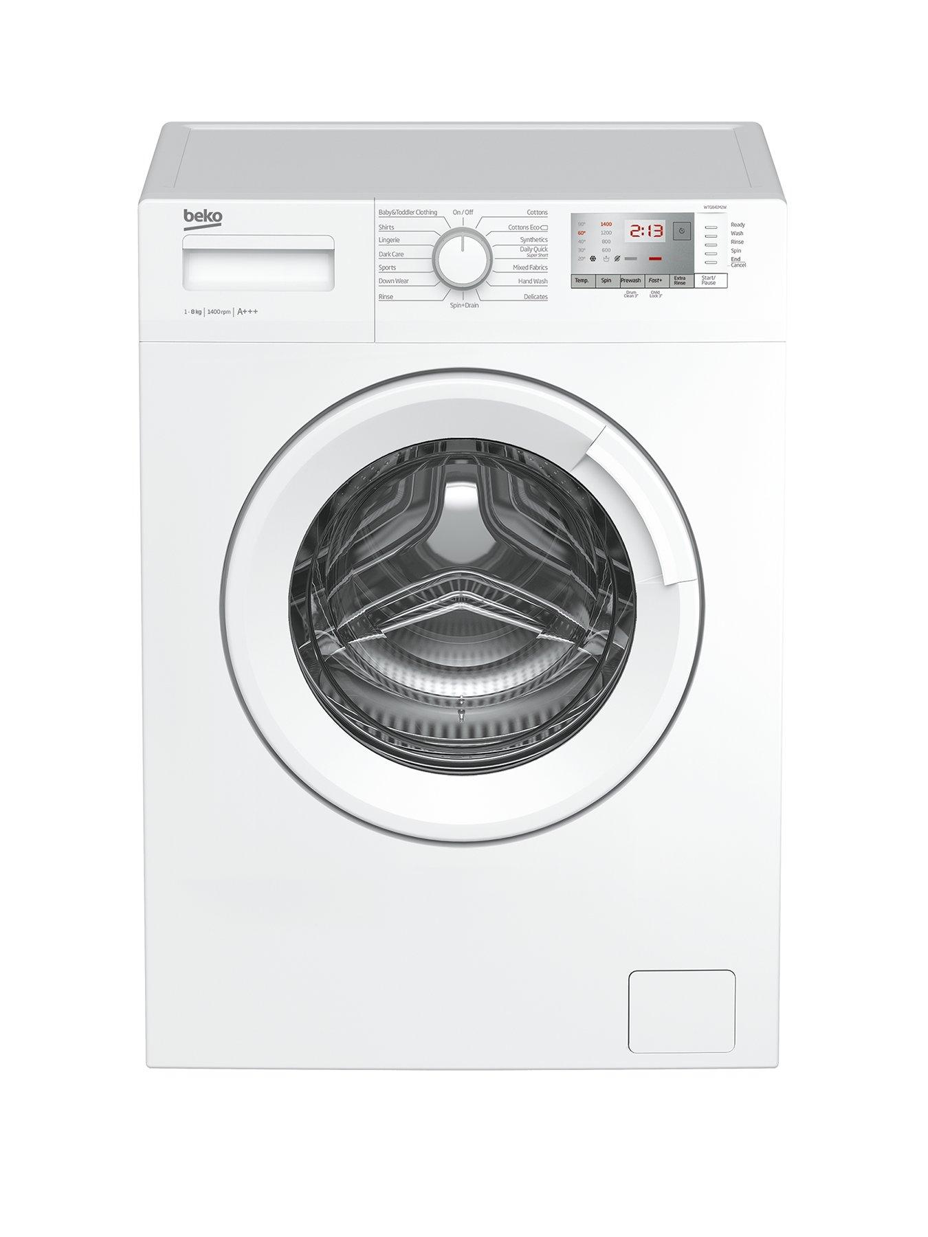 Beko Wtg841M2W 8Kg Load, 1400 Spin Washing Machine – White