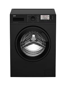 Beko WTG941B1B 9kg Load, 1400 Spin Washing Machine - Black
