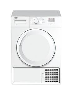 Beko DTGC7000W 7kg Load, Full Size Condenser Sensor Dryer - White