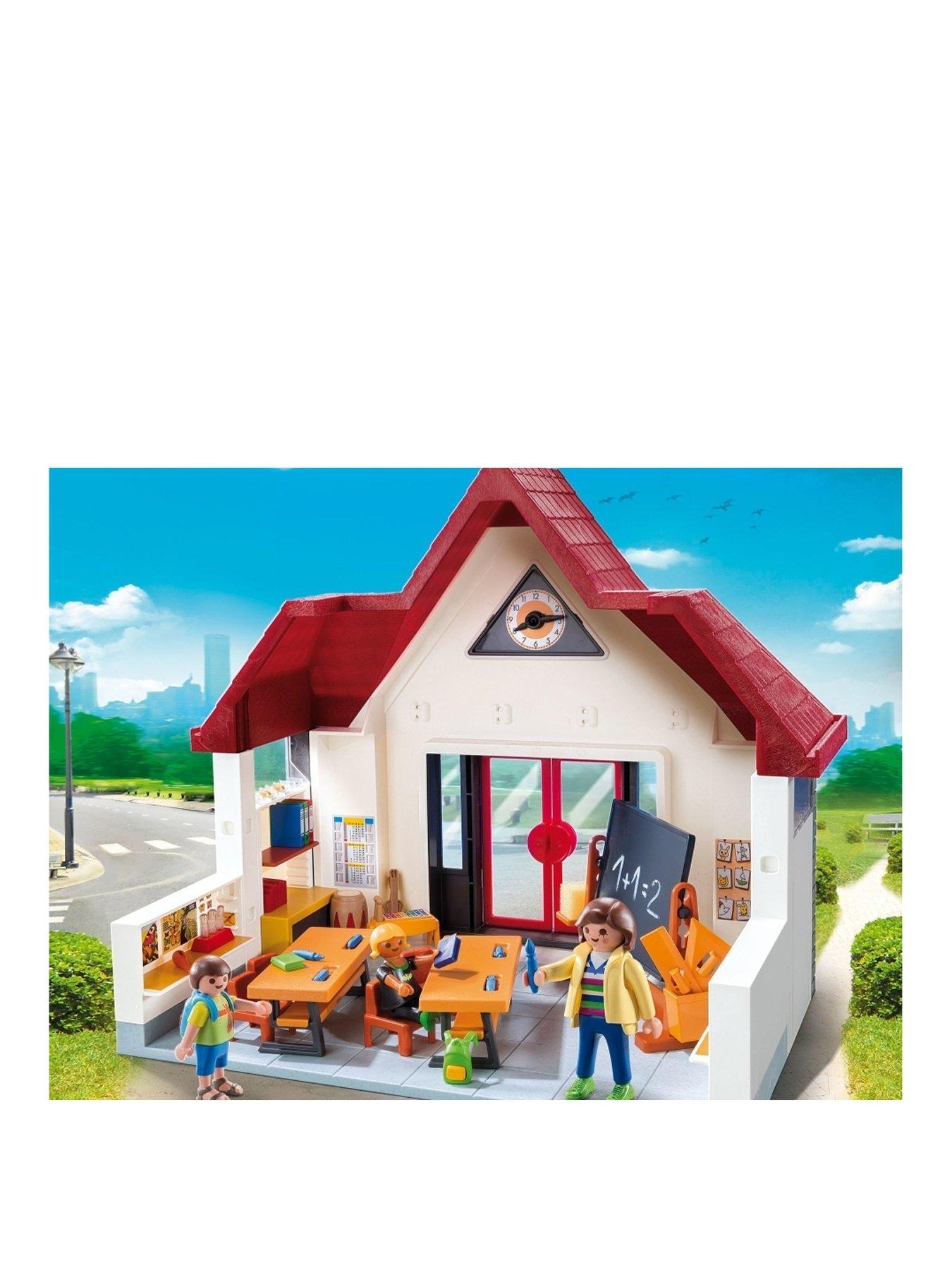 playmobil school house 6865