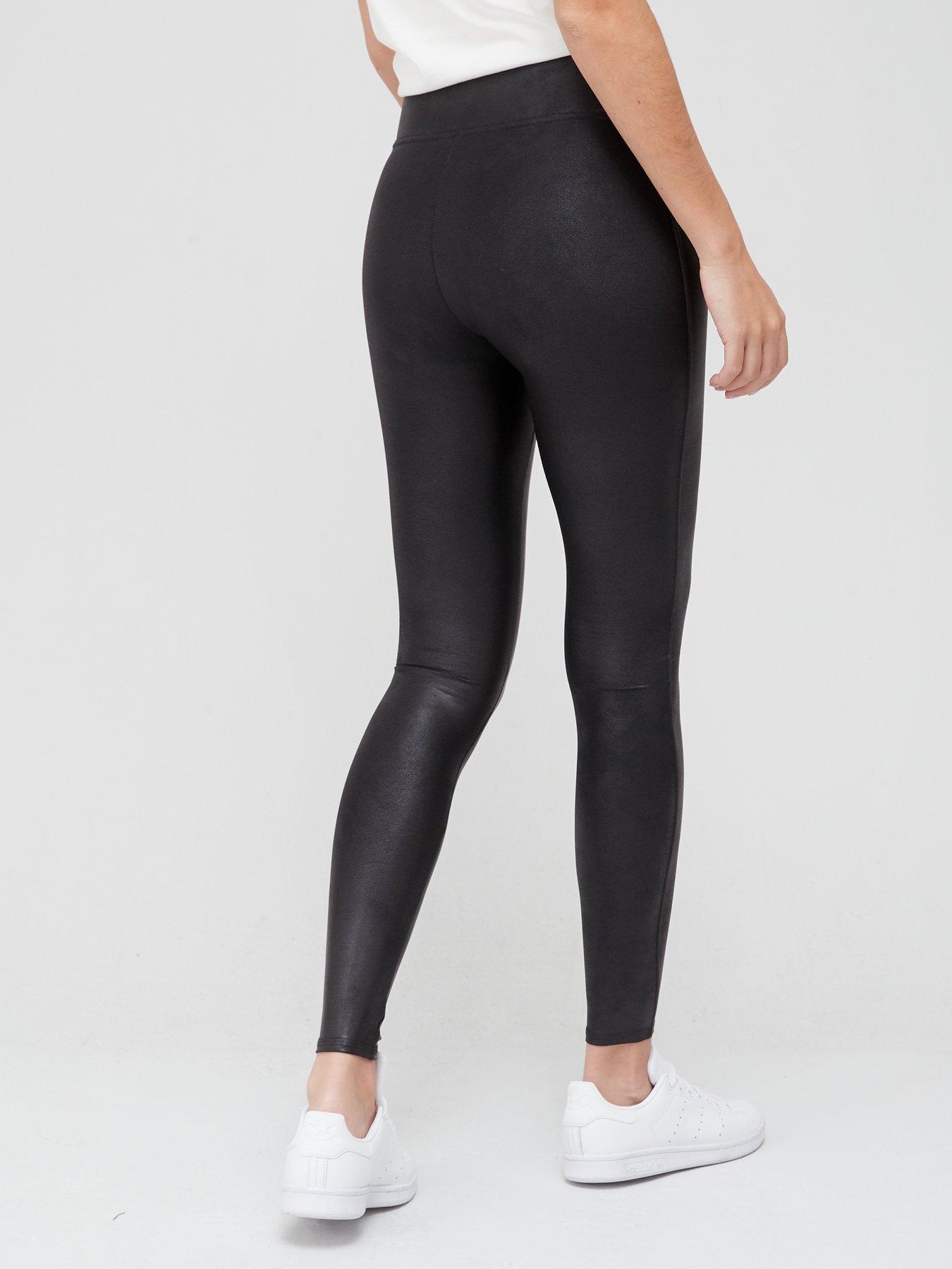 Spanx - Faux Leather Leggings - Black