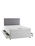  image of silentnight-celine-sprung-divan-bed-with-storage-options-headboard-not-included