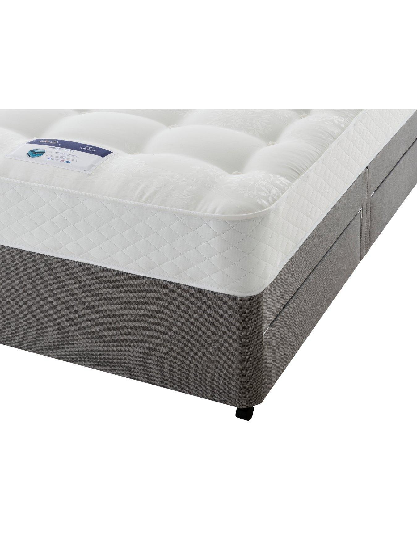 Silentnight Miracoil 3 Pippa Ortho Divan Bed with Storage Options