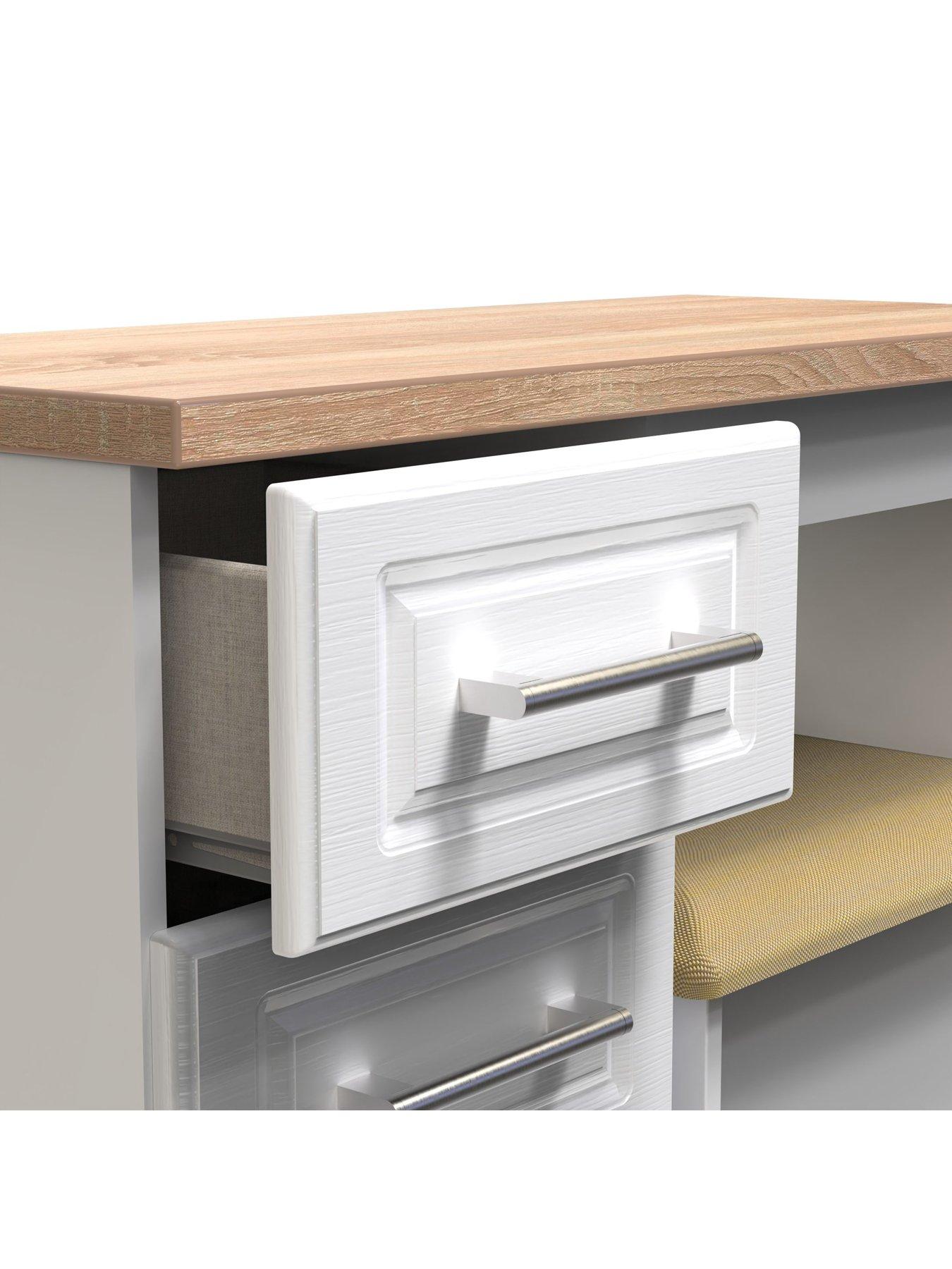 Image 4 of 4 of SWIFT Regent Ready Assembled Multi Function&nbsp;Desk&nbsp;/&nbsp;Dressing Table&nbsp;- FSC&reg; Certified