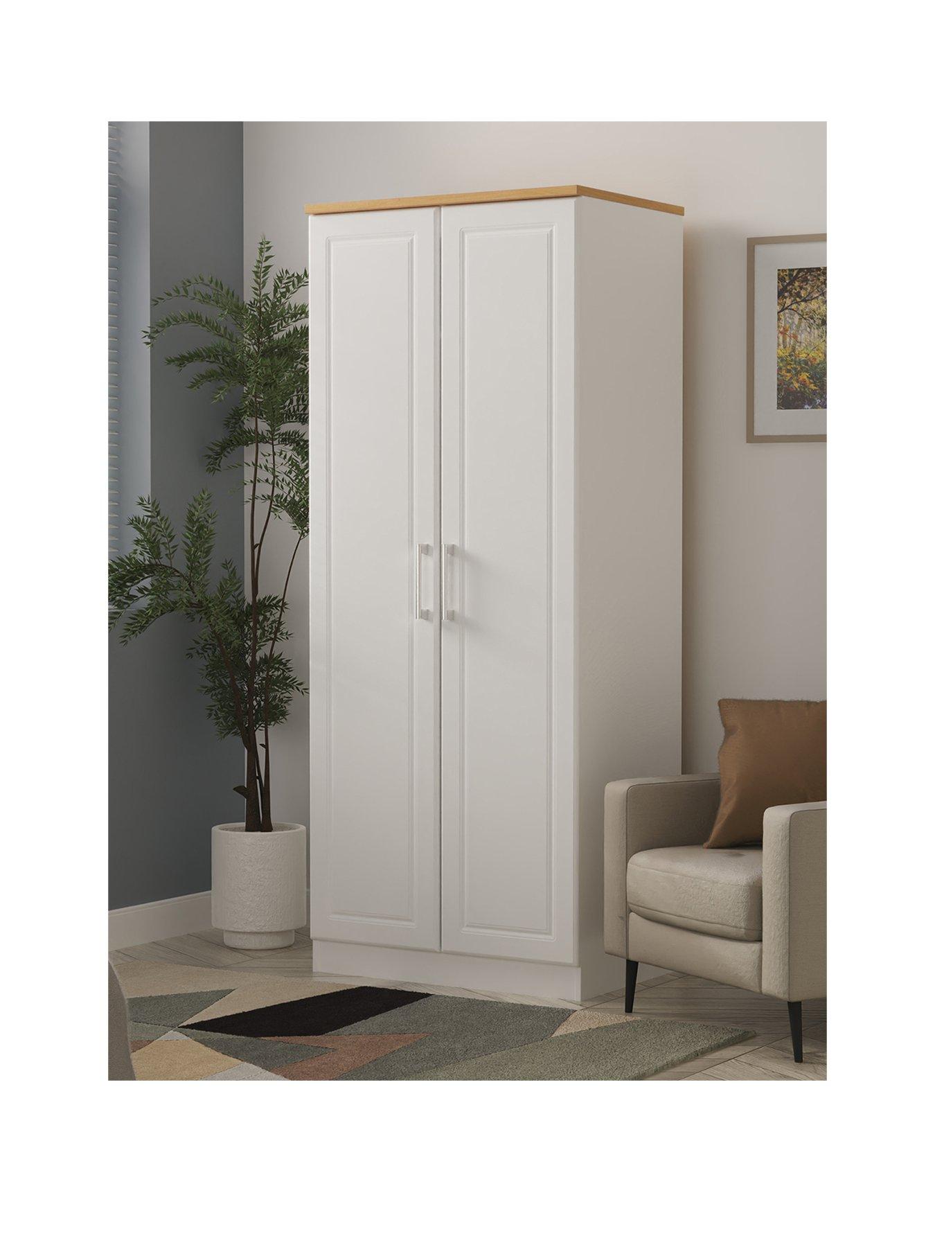 Product photograph of Swift Regent Ready Assembled 2 Door Wardrobe - Fsc Reg Certified from very.co.uk
