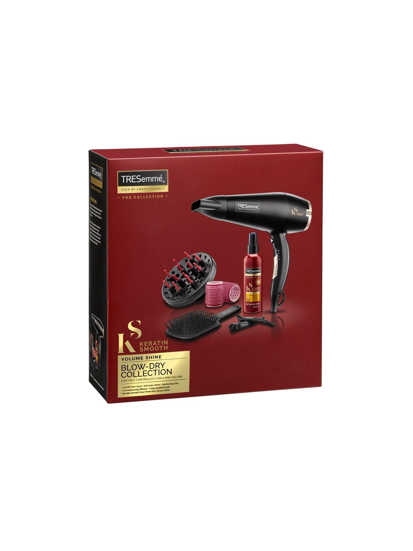 tresemme hair dryer and straightener set