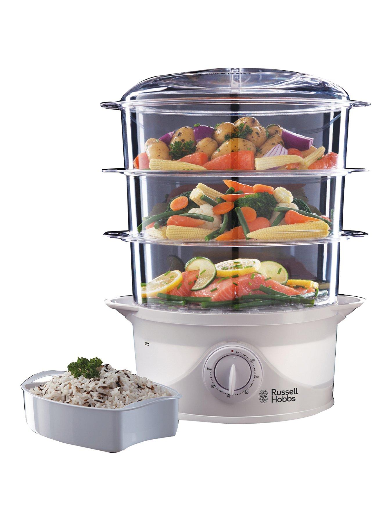 Image 1 of 7 of Russell Hobbs Your Creations 3 Tier Food Steamer - 21140