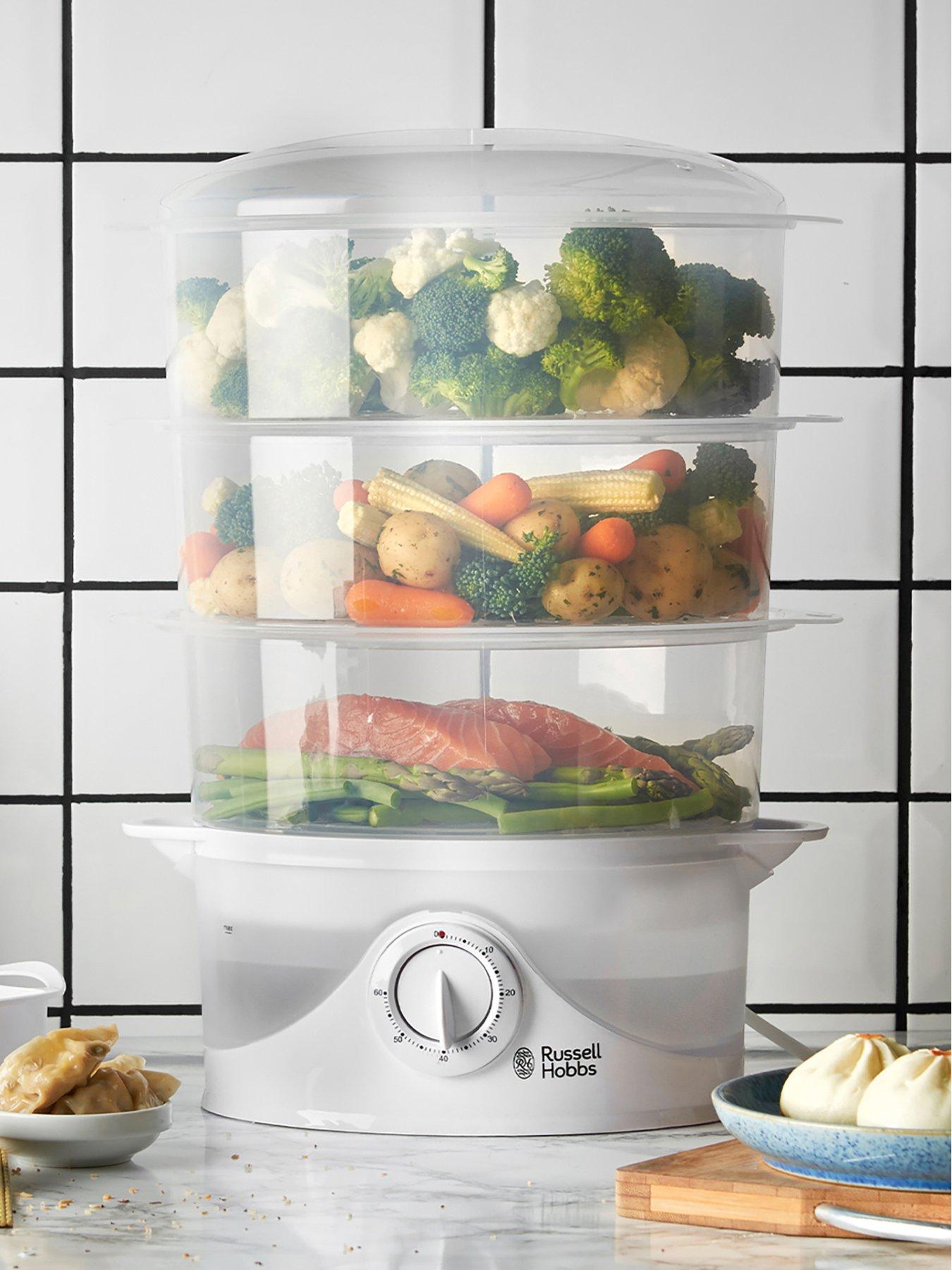Image 3 of 7 of Russell Hobbs Your Creations 3 Tier Food Steamer - 21140