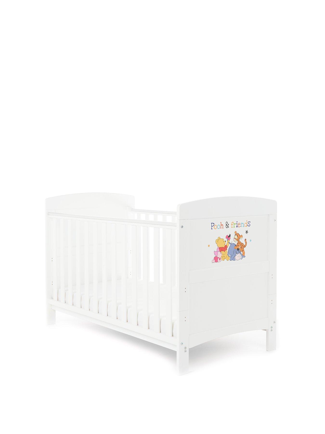 obaby winnie the pooh cot bed