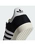  image of adidas-originals-unisex-junior-gazelle-trainers-blackwhite
