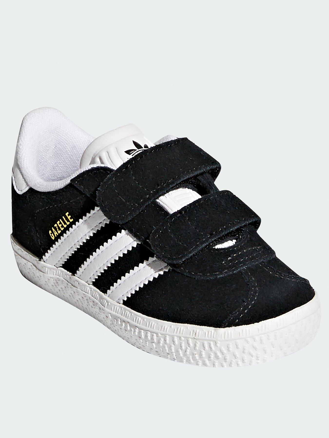 adidas Originals Unisex Infant Gazelle Trainers Black very