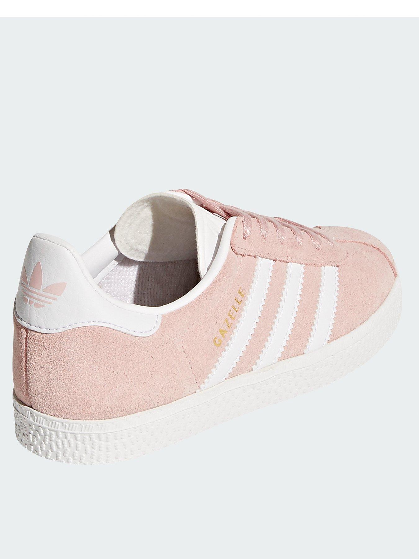 Adidas gazelle cheap pink kids