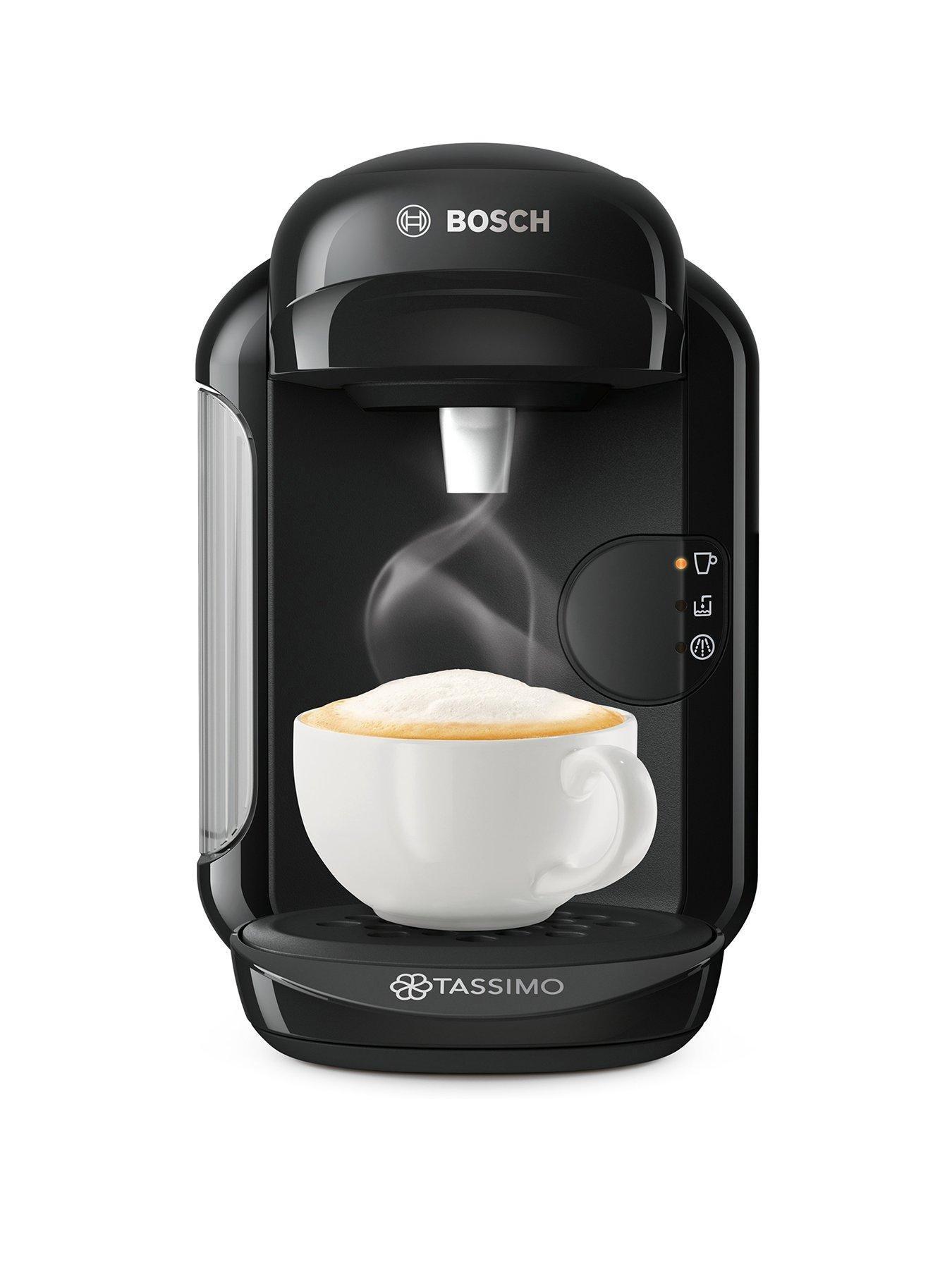 Product photograph of Tassimo Tas1402gb Vivy Pod Coffee Machine - Black from very.co.uk