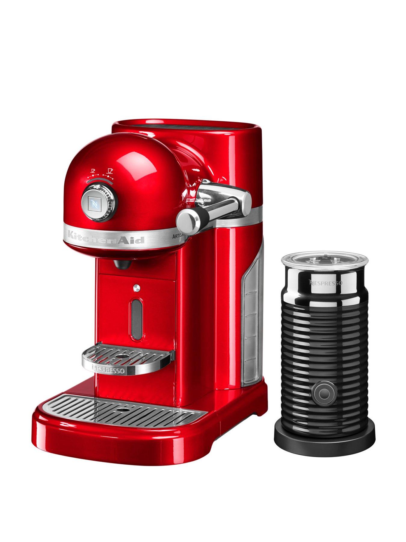 Nespresso Kitchenaid With Aeroccino – Empire Red