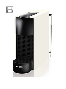 Nespresso XN110140 Essenza Mini Coffee Machine by Krups - White