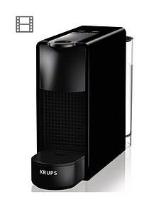 Nespresso XN110840 Essenza Mini Coffee Machine by Krups - Black