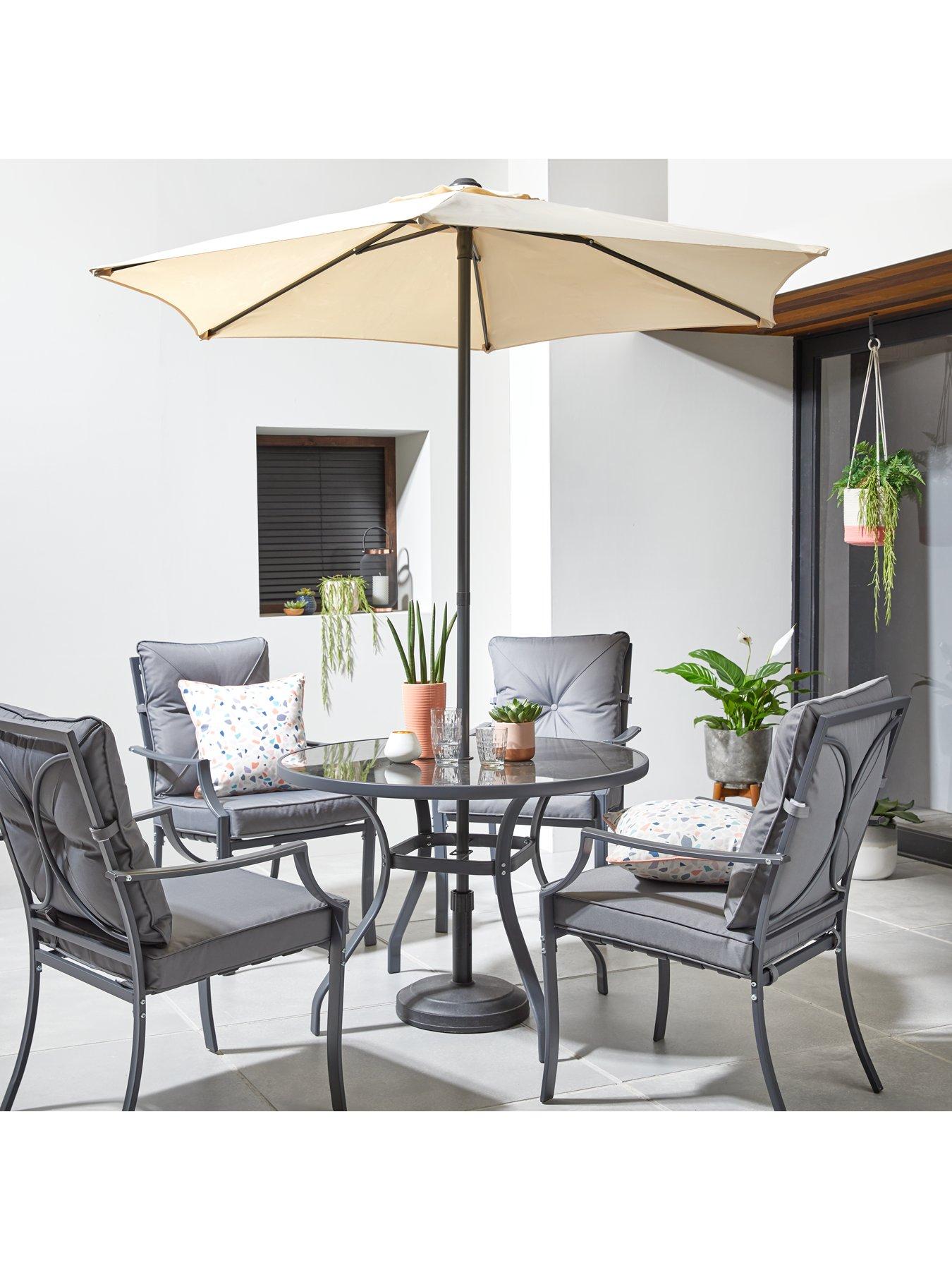 Image 1 of 4 of Everyday 2m Parasol Without Tilt - Cream