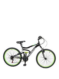 Muddyfox Delta Dual Suspension Boys Mountain Bike 24 inch Wheel