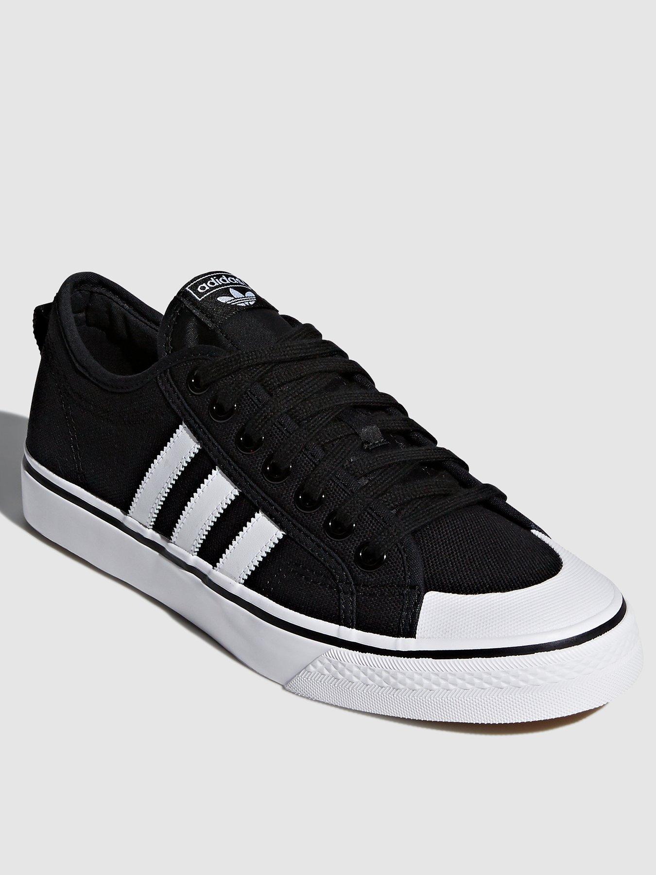 black and white classic adidas