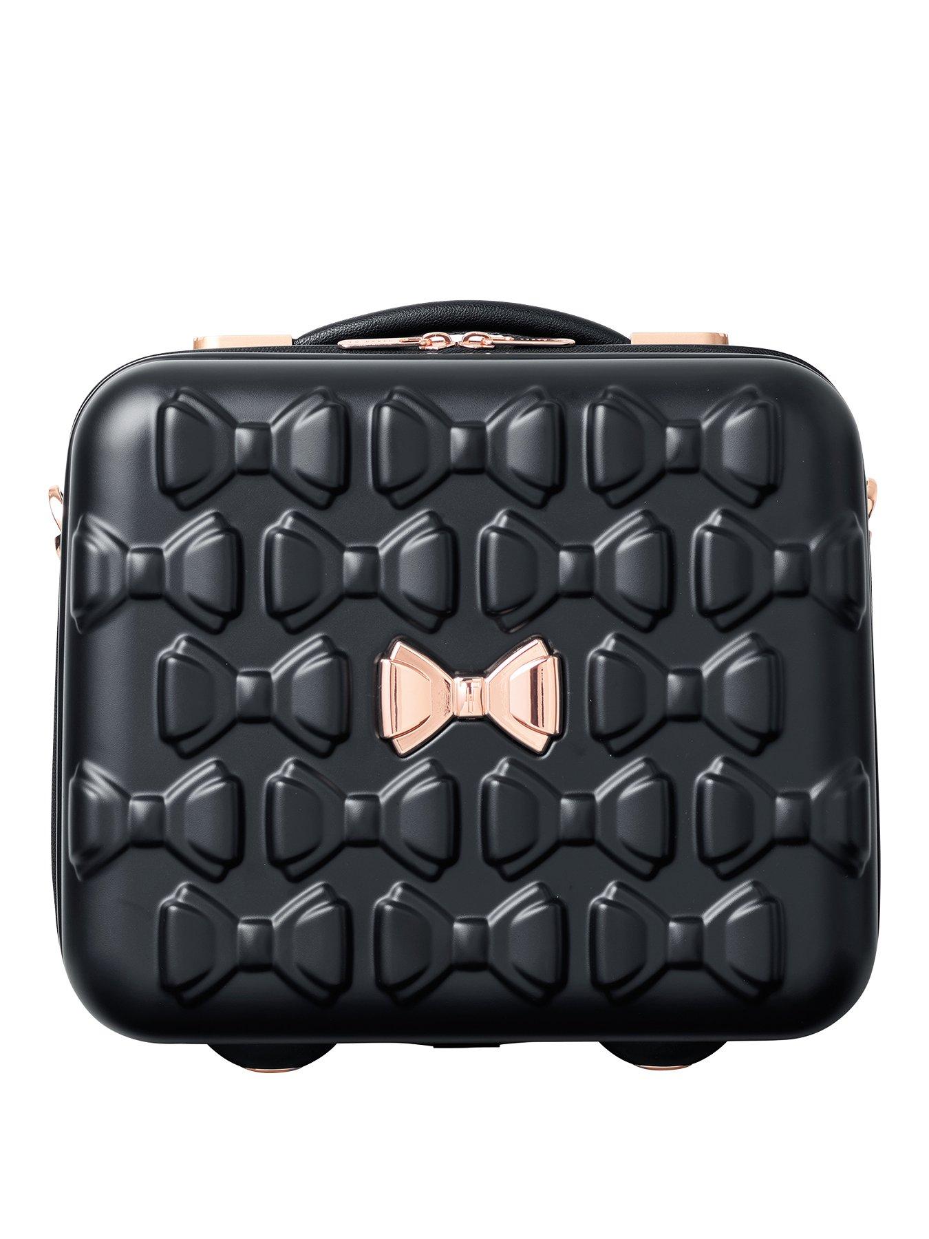 suitcase with matching vanity case