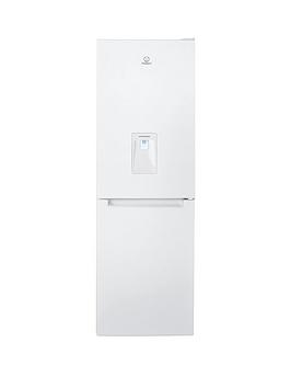 Indesit Ld70N1Wwtd 60Cm Frost Free Fridge Freezer With Water Dispenser - White Best Price, Cheapest Prices