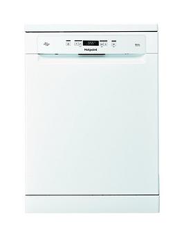Hotpoint Hfo3C23Wf 14-Place Full Size Dishwasher With Quick Wash And 3D Zone Wash - White Best Price, Cheapest Prices