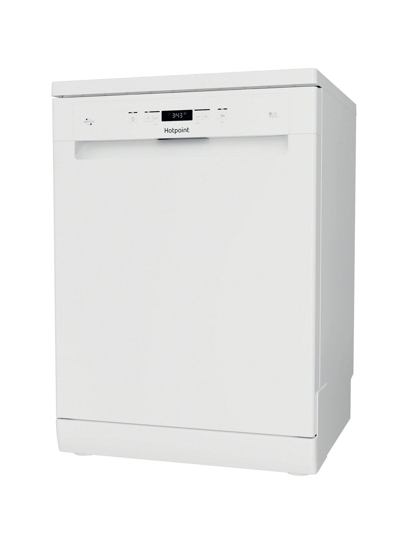 Hotpoint HFC3C32FWUK 14Place Full Size Dishwasher with Quick Wash and