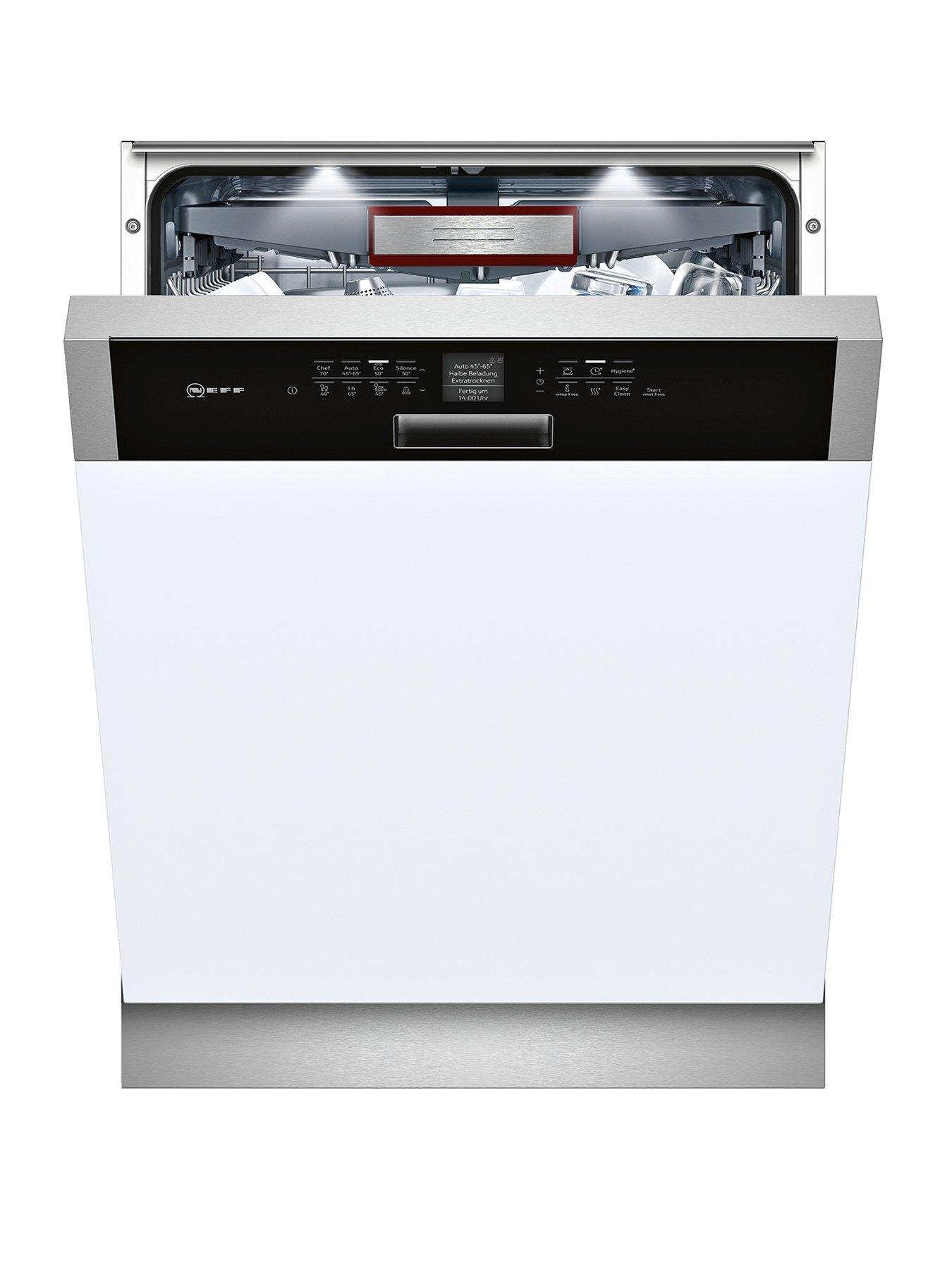 Neff S416T80S0G 14-Place Integrated Dishwasher – Stainless Steel