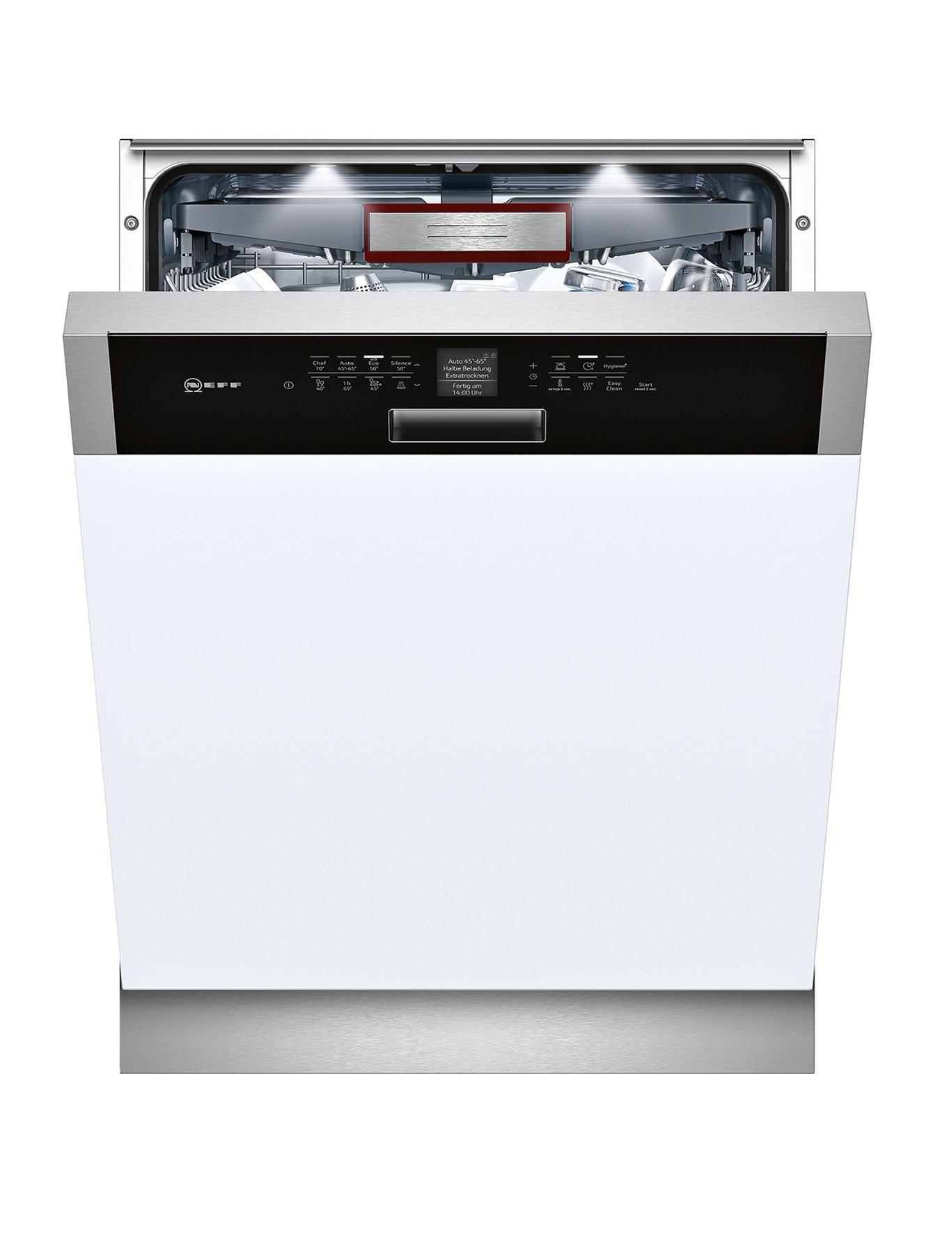 Neff S416T80S0G 14-Place Integrated Dishwasher - Stainless Steel