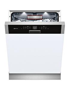 Neff S416T80S0G 14-Place Integrated Dishwasher - Stainless Steel