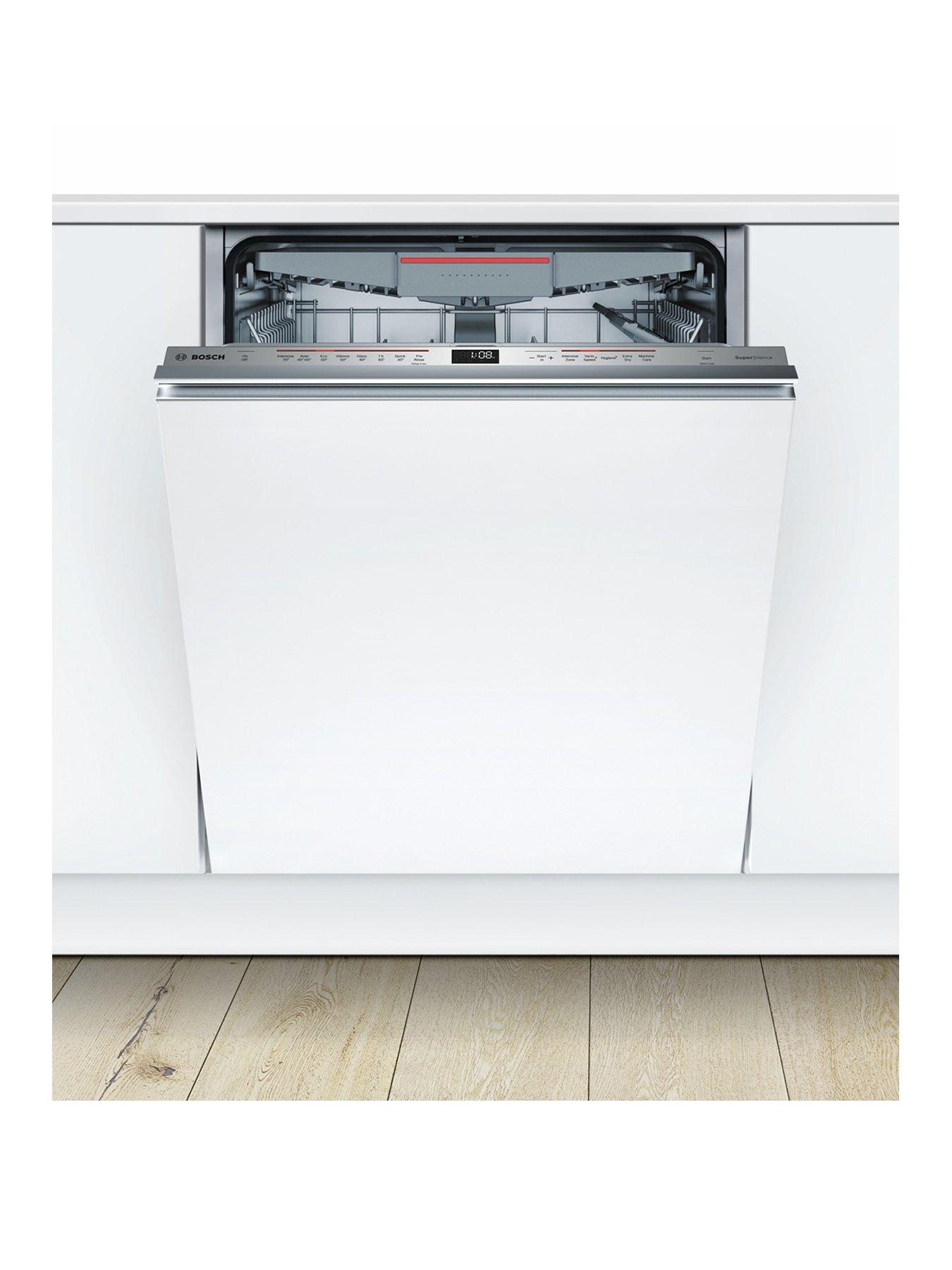 Bosch Serie 6 Smv68Md02G 13-Place Integrated Dishwasher With Dooropen Assist – Stainless Steel