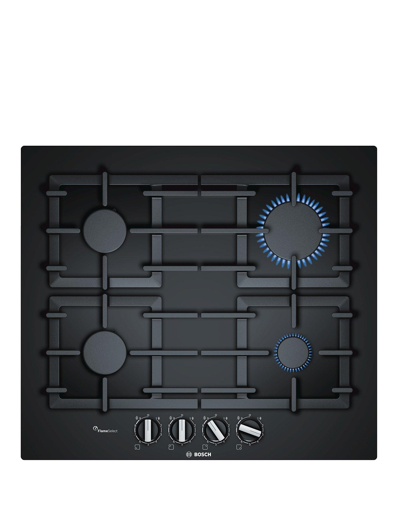 Bosch Serie 6 Ppp6A6B90 60Cm Built-In Gas Hob – Black