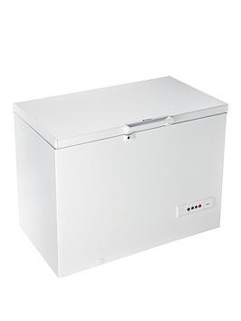 Hotpoint Cs1A300H 300-Litre Chest Freezer - White Best Price, Cheapest Prices