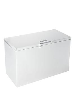 Hotpoint Cs1A400Fmh 400-Litre Chest Freezer - White Best Price, Cheapest Prices