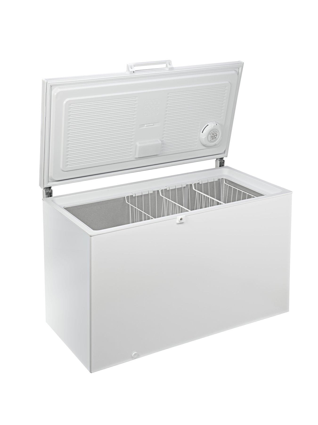 Hotpoint CS1A400HFMFA1 400Litre Chest Freezer White very.co.uk