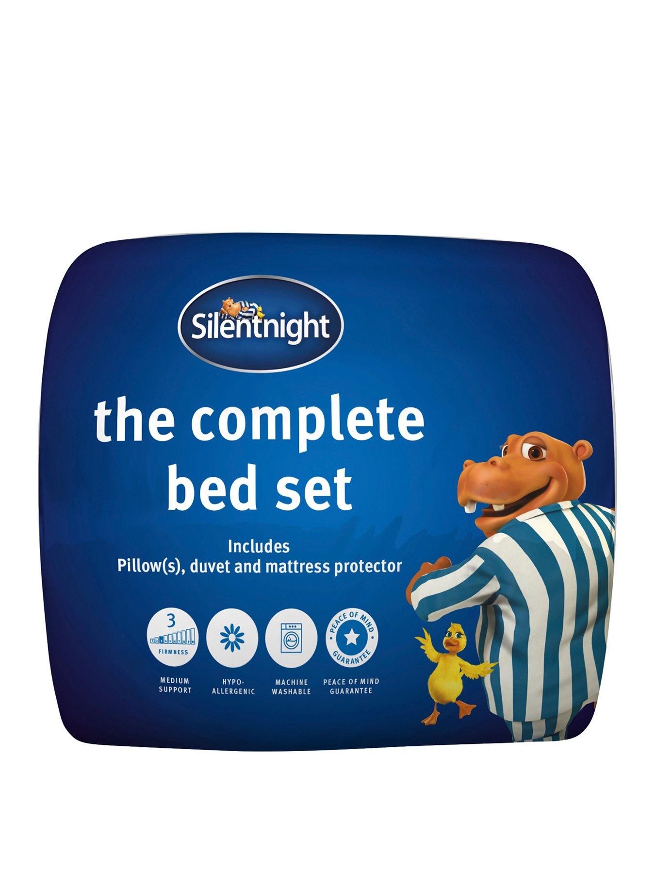 Silent night duvet and pillow set online