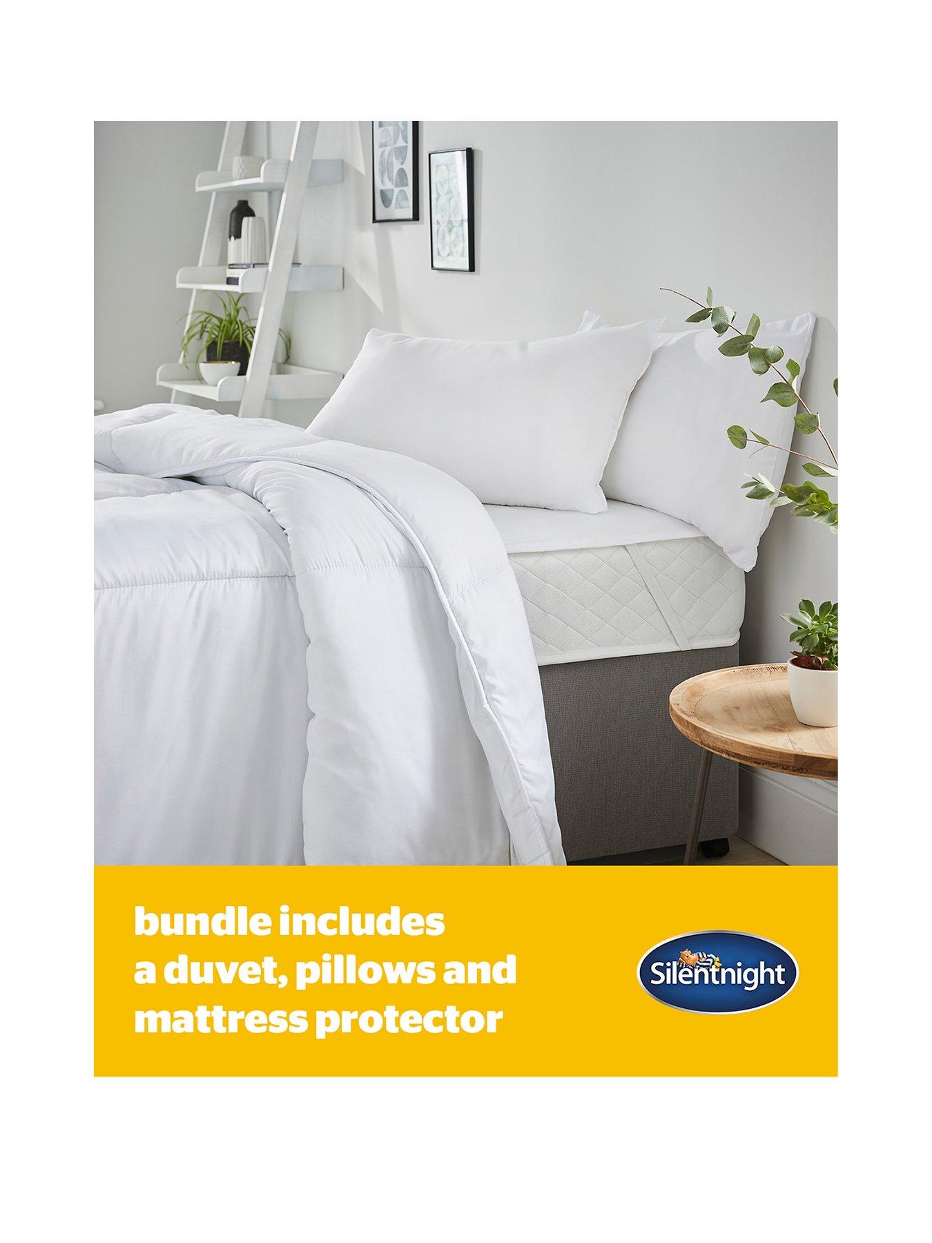 Silentnight Complete Bed Set Includes 10.5 Tog Duvet Mattress