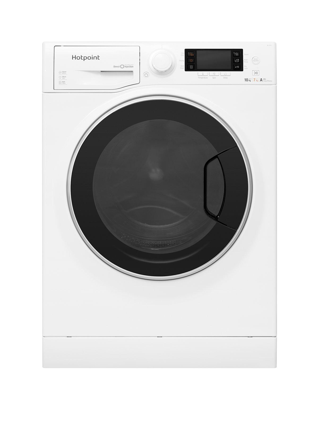 Hotpoint Ultima S-Line Rd1076Jd 10Kg Wash, 7Kg Dry, 1600 Spin Washer Dryer - White