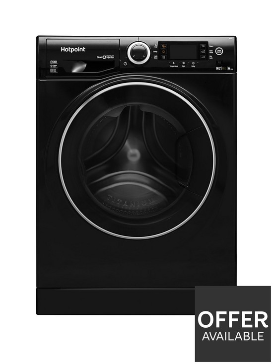 front image of hotpoint-ultimanbsps-line-rd966jkdukn-9kg-wash-6kg-dry-1600-spin-washer-dryer-black